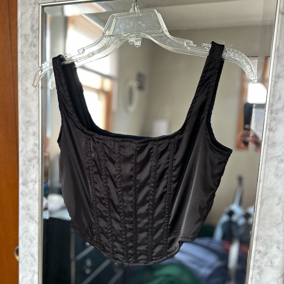 Black Corset Top - Picture 1 of 6
